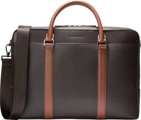 Cole Haan Triboro Briefcase, Navy/New British Tan in Saudi Arabia