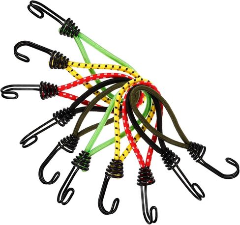 10pcs Elastic Tent Ropes Buckles Portable Tensioner for Wind Rope Outdoor Cord Tightener Hooks in Saudi Arabia