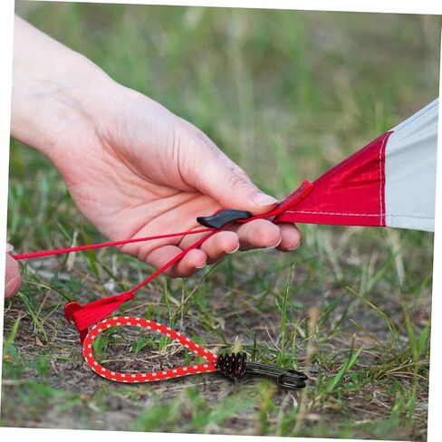 10pcs Elastic Tent Ropes Buckles Portable Tensioner for Wind Rope Outdoor Cord Tightener Hooks in Saudi Arabia