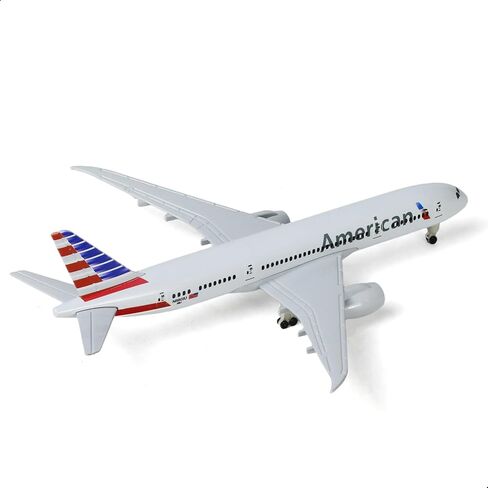 1/300 American 787 Diecast Metal Airplane Model Kits for Boeing 787 Model Plane with Display Stand (7.5-inch L) for Adult Aviation AA Plane Models Gifts or Desktop Decorations in Kuwait