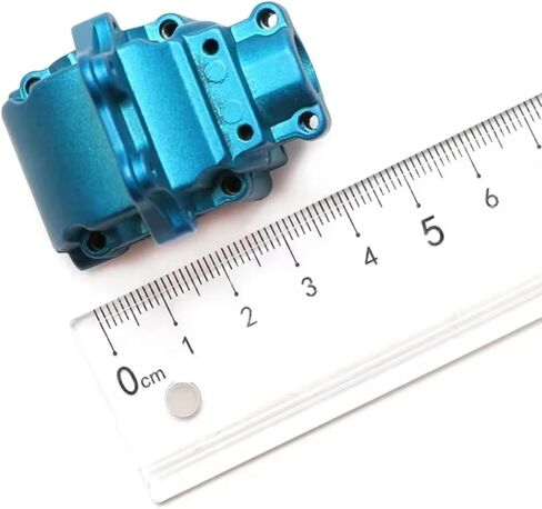 متوافق مع Wltoys 144001 RC ترقية السيارة قطع الغيار Metal Front Wave Box Shell 144001-1254 RC Car Accessories (Silver) in Saudi Arabia