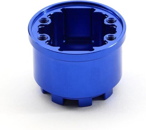 RC Praff Part متوافق مع TRAXXAS لقمة 1/10 RC CAR UPGRADE PRASTION PROSESSORIES CASE DIFF Metal 5681 (Blue) in Saudi Arabia