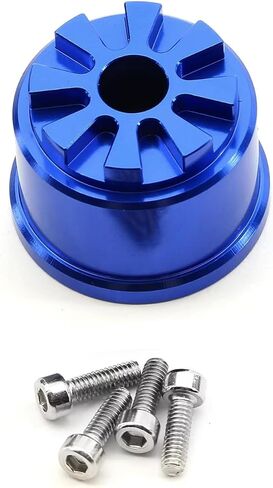 RC Praff Part متوافق مع TRAXXAS لقمة 1/10 RC CAR UPGRADE PRASTION PROSESSORIES CASE DIFF Metal 5681 (Blue) in Saudi Arabia