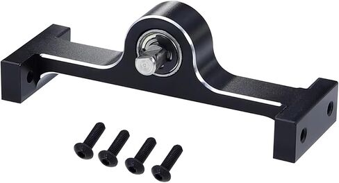 RC Car Upgrade Parts Aluminum Alloy Transfer Case 70mm Width 5mm D-Shaped Shaft for 1/10 RC Crawler MOA 1.9 for LCG for Chassis Upgrade Parts in Saudi Arabia