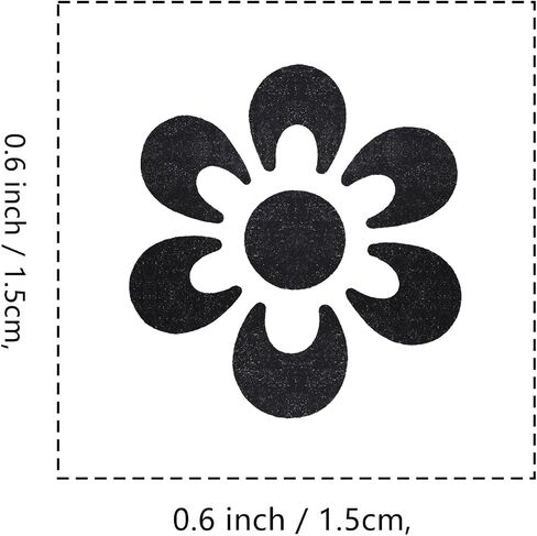 Vintage Flower Rubber Stamp, 3/5 Inch Small Mini Stamp for Scrapbooking Card Making Planner in Saudi Arabia