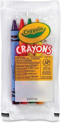 تلوين تشيلو Crayola® ، ألوان متنوعة ، 4 ملون لكل حزمة ، كرتون من 360 عبوات in Saudi Arabia