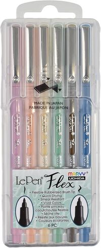 Uchida of America Corp Le Let Pen Flex, Retro Colors in Saudi Arabia