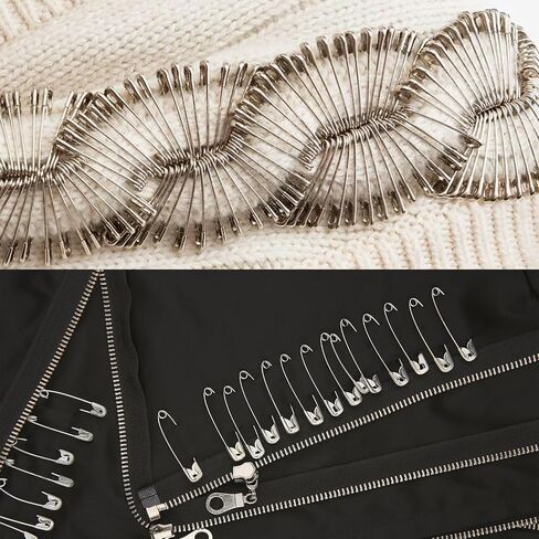 20 Pcs 4" Large Safety Pins Heavy Duty - Big Silver Safety Pins for Clothing, Kilts, Shawls, Canvas, Leather, Blankets, Hats, Sweater in Saudi Arabia