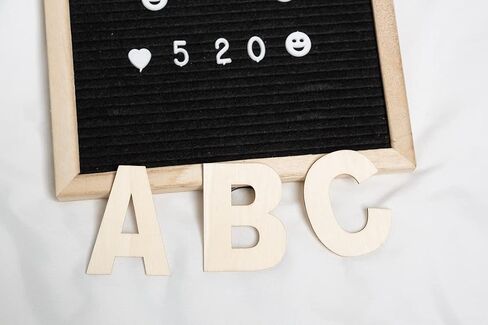 FROSTDONKEY 162 Pieces 2 Inch Unfinished Wooden Craft Letters with Storage Tray, 2 in Small Wooden Alphabet Letters for Crafts, Wall Decor, DIY, Learning ABCs, 6pcs for Each in Saudi Arabia
