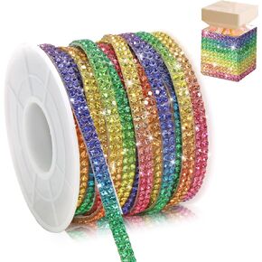ملصق شريط Rhinestons Bling ، شريط راينستون عريضًا 0.4 سم للسيارة الداخلية ، لاصق ذاتي الشريط الأبيض ، شرائح الماس 10 ياردات لفرقة الزفاف الحرف DIY. in Saudi Arabia