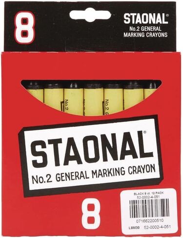 تباين ملون علامات staonal ، 8/bx ، أسود ، تم بيعه كمربع واحد in Saudi Arabia