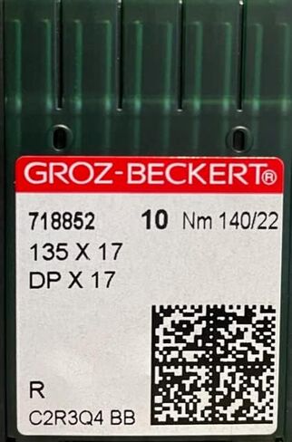 إبرةها مع إبر Groz-Beckert لآلة الخياطة Consew 146RB (قياس 140/22) (100pk) in Saudi Arabia