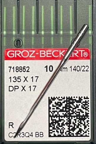 إبرةها مع إبر Groz-Beckert لآلة الخياطة Consew 146RB (قياس 140/22) (100pk) in Saudi Arabia