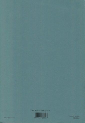 HENLE Music Manuscript Notepad 12 Staves, 50 Sheets (Multilingual Edition) in Saudi Arabia