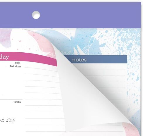 AT-A-Glance® Watercolors 2026 تقويم لوحة المكتب الشهري ، Compact ، 17 3/4 "× 11" in Saudi Arabia