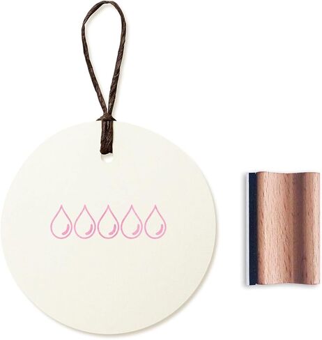 Water Tracking Rating Rubber Stamp, 1.3inch Stamp for Scrapbooking Card Making Crafting in Saudi Arabia