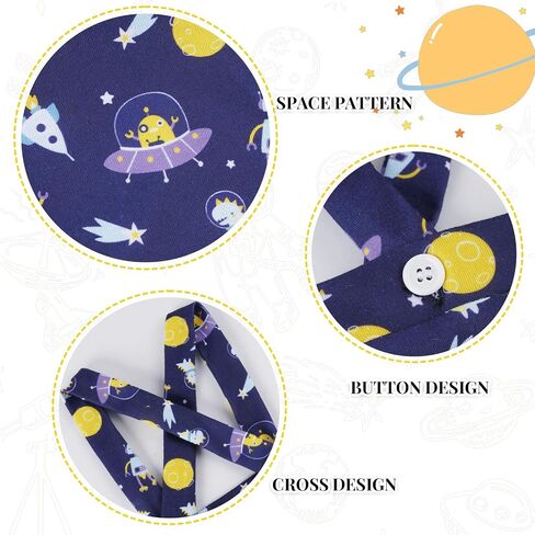 BABESIDE 2 PCS Reborn Baby Dolls Clothes for 17-22 Inch Dolls, Babys Doll's Outfit Accessories with Astronaut Pattern fit Newborn Baby Doll Girl Boy (Doll Not Included) in Saudi Arabia