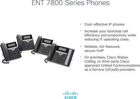 CISCO CP-7841-K9= 7800 series Voip Phone (Renewed) in Saudi Arabia