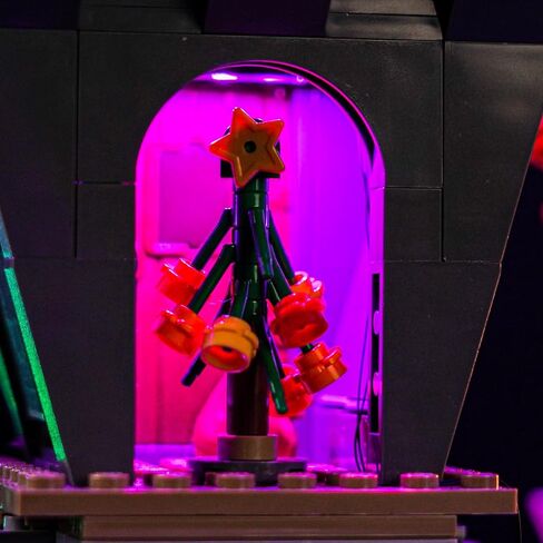 إضاءة LED متوافقة مع Lego Disney 21351 Tim Burton's The Nightmare قبل عيد الميلاد ، مجموعة ضوء RC مخصصة متوافقة مع Lego Ideas Disney 21351 ، نموذج غير مدرج - فقط الأضواء in Saudi Arabia