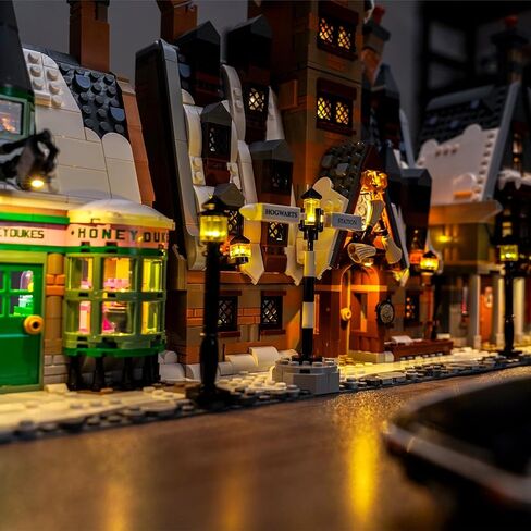 Light kit Compatible with Lego 76457 Hogsmeade Village – Collectors' Edition - No Model Only Light, LED Lighting Accessories Compatible with Lego Hogsmeade Village (RC Version) in Saudi Arabia