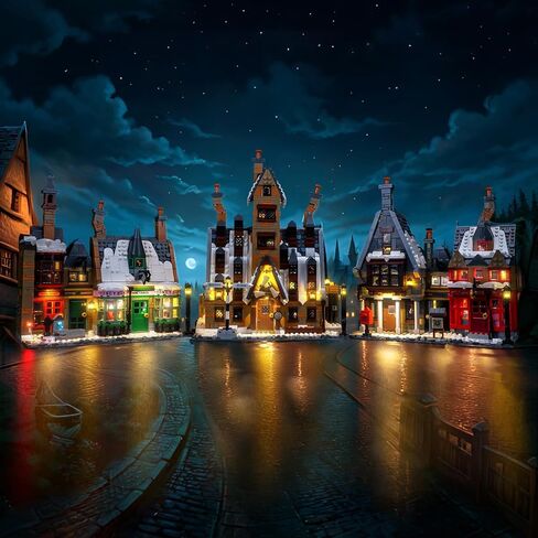 مجموعة الضوء المتوافقة مع LEGO 76457 Hogsmeade Village - Edition ’Lultors - لا يوجد طراز فقط الضوء ، وملحقات الإضاءة LED متوافقة مع Lego Hogsmeade Village (إصدار RC) in Kuwait