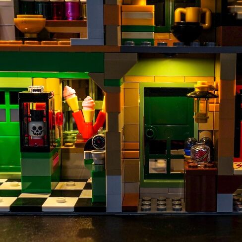 Light kit Compatible with Lego 76457 Hogsmeade Village – Collectors' Edition - No Model Only Light, LED Lighting Accessories Compatible with Lego Hogsmeade Village (RC Version) in Saudi Arabia
