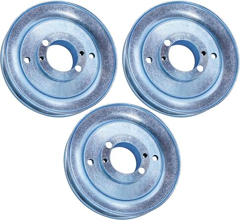 Caltric 52in Deck Engine Pulley لـ SCAG SCZ52V-28 SMVR-52V SCZ52V-730FX STC52A-21KA SCR48-25CH SCR48-27KA SCR52-25CH SCR52-27KA 482647 483284 QTY 3 in Kuwait