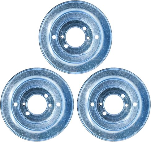 Caltric 52in Deck Engine Pulley لـ SCAG SCZ52V-28 SMVR-52V SCZ52V-730FX STC52A-21KA SCR48-25CH SCR48-27KA SCR52-25CH SCR52-27KA 482647 483284 QTY 3 in Kuwait