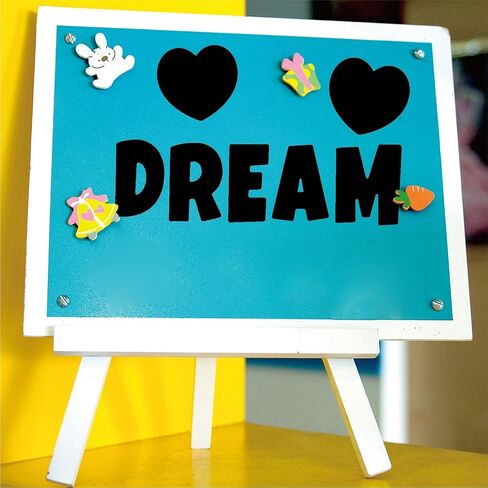 Bemeol 288 PCS Bulletin Board Letters 24 Sheets 2.5 inch inshesive finyl alphabet stickers for poster board classroom decore (Black) in Saudi Arabia