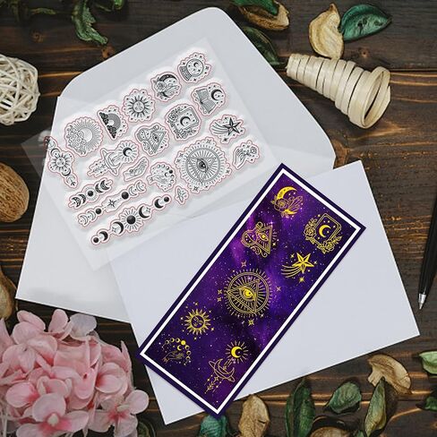 CHGCRAFT Bird Cage Pattern Clear Stamps Bird Silhouette Transparent Embossing Silicone Stamp Seal for DIY Scrapbooking and Card Making Paper Craft Decor 6.3 × 4.3 Inch in Saudi Arabia