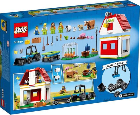 Lego City Barn & Farm Animals 60346 Building Toy Set for Kids, Preschool Boys and Girls Ages 4+ (230 Pieces) in Saudi Arabia