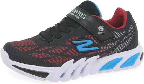 حذاء رياضي للأولاد من Skechers Flex-Glow Elite-Vorlo، كحلي/متعدد، 13 in Saudi Arabia