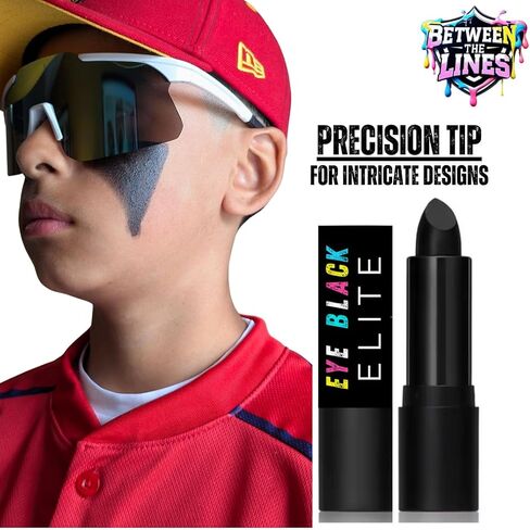 Eye Black Elite Stick (حزمة)-مضاد للعلبة الرياضية أسود للأداء المحترف مع المكونات الطبيعية ، مقاومة للعروع ومقاومة للماء-البيسبول وكرة القدم والكرة اللينة وكرة القدم in Saudi Arabia