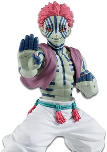 Banpresto - Demon Slayer - نجوم الاهتزاز - Akaza Figure (كرر) in Saudi Arabia