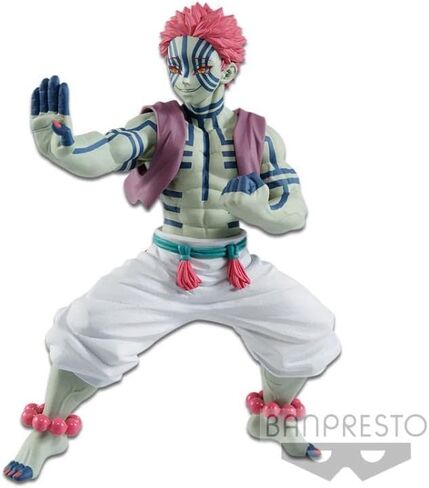 Banpresto - Demon Slayer - نجوم الاهتزاز - Akaza Figure (كرر) in Saudi Arabia