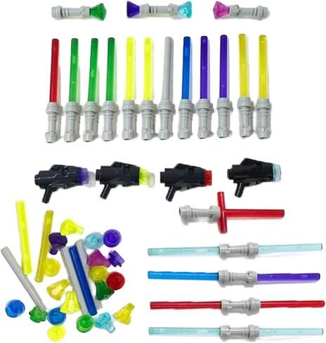 Brick Loot 86 Weapons MEGA Pack for Boys - Toy Building Block Lego Minifigures Accessories - 100% Compatible w Major Brands (86 pcs) in Kuwait