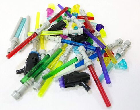 Brick Loot 86 Weapons MEGA Pack for Boys - Toy Building Block Lego Minifigures Accessories - 100% Compatible w Major Brands (86 pcs) in Kuwait