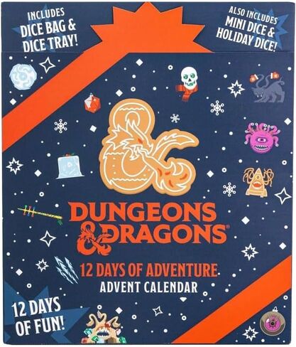 Dungeons & Dragons 12 يومًا من تقويم Adventure Advent in Kuwait