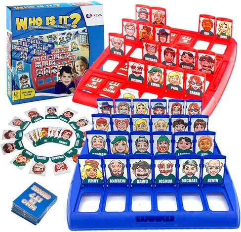 من هذا؟ - لعبة لوحة التخمين العائلية الكلاسيكية للأطفال والكبار ، لعبة ألغاز ممتعة للسفر والحفلات وليلة اللعبة in Kuwait