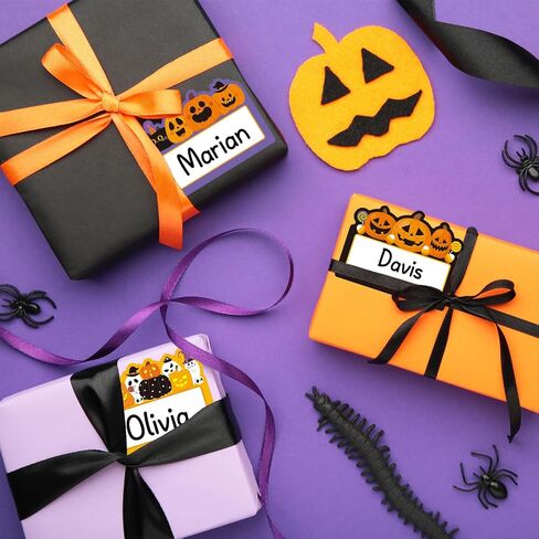 36 PCS Halloween Cutouts اسم اليقطين علامات تحية لبطاقات المعايدة لعيد الهالوين بنشرة الفصول الدراسية زخارف الجدار in Saudi Arabia