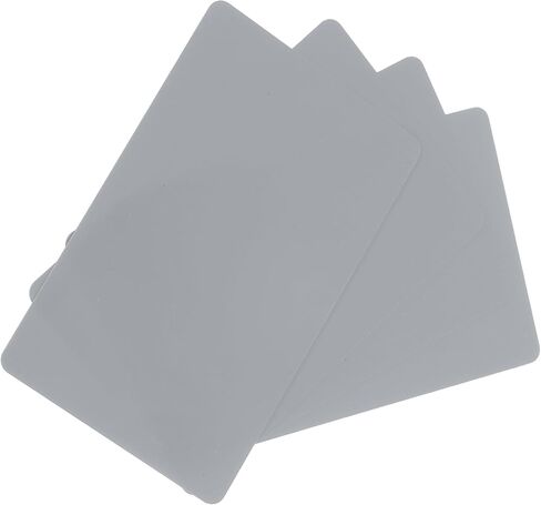 Meccanixity 50 حزمة فارغة بطاقات PVC PVC 20mil بطاقات ID بطاقات الائتمان الفارغة بطاقات بلاستيكية مقاومة للماء وطباعة مزدوجة طابعة شارة الهوية ، الرسومات الخضراء in Saudi Arabia
