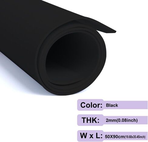 2 Pcs Golden Yellow Eva Foam Sheets Cosplay EVA Foam 2mm Thick 19.68 x 35.45 Inches EVA Foam Papers for Arts Crafts DIY Project in Saudi Arabia