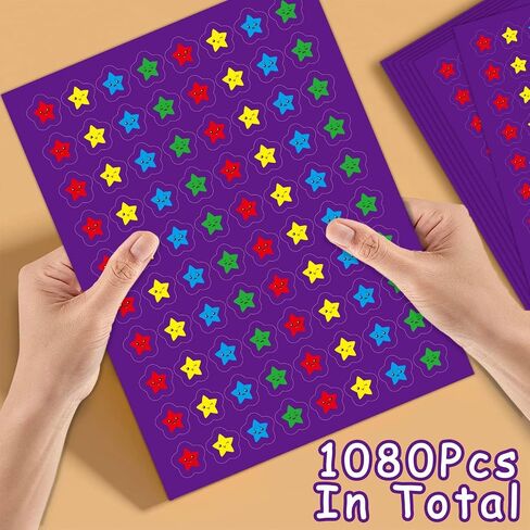 2880pcs ملصقات التفاح العاطفة لجائزة المعلم ، ملصقات جائزة Apple 1 سم in Saudi Arabia