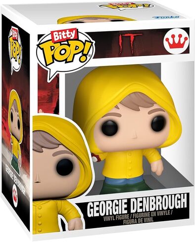 Funko bitty pop! Bitty Boxes: It - Phunhouse PlaySet مع 2 0.9 بوصة (2.2 سم) شخصيات صغيرة صغيرة - حالة عرض قابلة للتحصيل مع المشهد الداخلي والتخزين - فكرة الهدية - البضائع الرسمية in Saudi Arabia