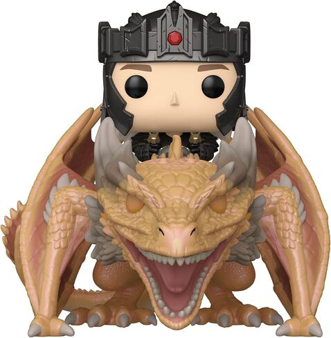 ركوب موسيقى البوب ​​Funko: House of the Dragon - Aegon Targaryen و Sunfyre - شخصية فينيل قابلة للتحصيل - فكرة الهدية - البضائع الرسمية - ألعاب للأطفال والكبار - عشاق الكوميديا in Saudi Arabia