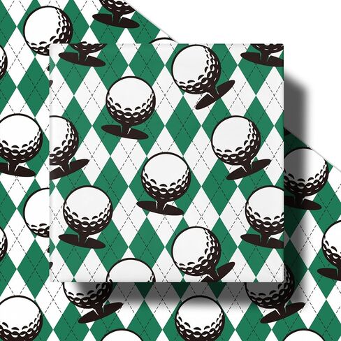 RUSPEPA Sports Ball Wrapping Paper Roll for Boys, Mini Roll, Basketball, Soccer, Baseball and Football Design, Black Gift Wrap for Sports Birthday, Game Day Party, 17 Inches x 16.4 Feet in Saudi Arabia