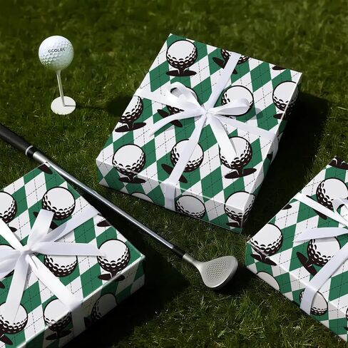 RUSPEPA Sports Ball Wrapping Paper Roll for Boys, Mini Roll, Basketball, Soccer, Baseball and Football Design, Black Gift Wrap for Sports Birthday, Game Day Party, 17 Inches x 16.4 Feet in Saudi Arabia