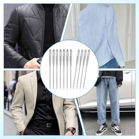 100 PCS 90/14 إبر آلات الخياطة ، الإبرة الإبر الإبر الإبرة الإبر مبطنة الإكسسوارات اللوازم ، وملحقات الخياطة أدوات منتجات الأدوات الاشياء ، وإبر آلة التطريز عالمي in Kuwait