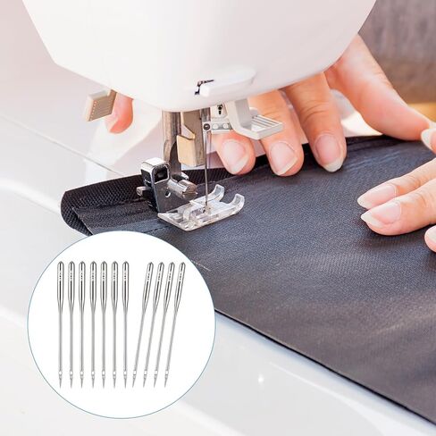 100 PCS 90/14 إبر آلات الخياطة ، الإبرة الإبر الإبر الإبرة الإبر مبطنة الإكسسوارات اللوازم ، وملحقات الخياطة أدوات منتجات الأدوات الاشياء ، وإبر آلة التطريز عالمي in Kuwait