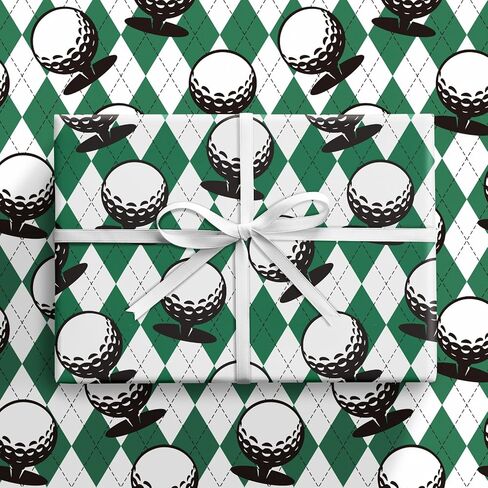 RUSPEPA Sports Ball Wrapping Paper Roll for Boys, Mini Roll, Basketball, Soccer, Baseball and Football Design, Black Gift Wrap for Sports Birthday, Game Day Party, 17 Inches x 16.4 Feet in Saudi Arabia